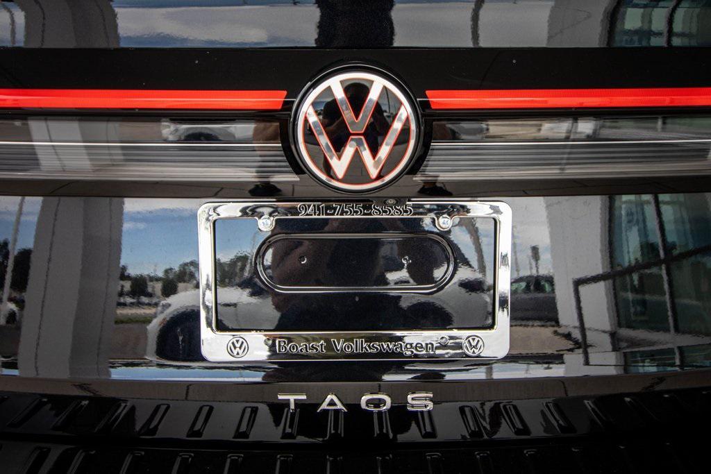 new 2025 Volkswagen Taos car, priced at $26,153