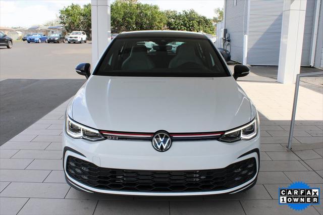used 2024 Volkswagen Golf GTI car, priced at $34,936