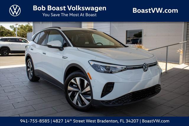 new 2025 Volkswagen ID.4 car, priced at $40,720