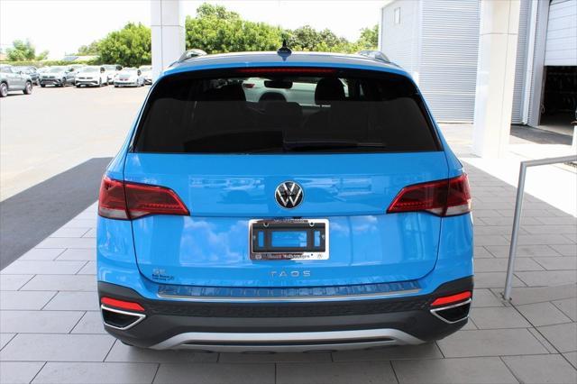 new 2024 Volkswagen Taos car, priced at $28,354