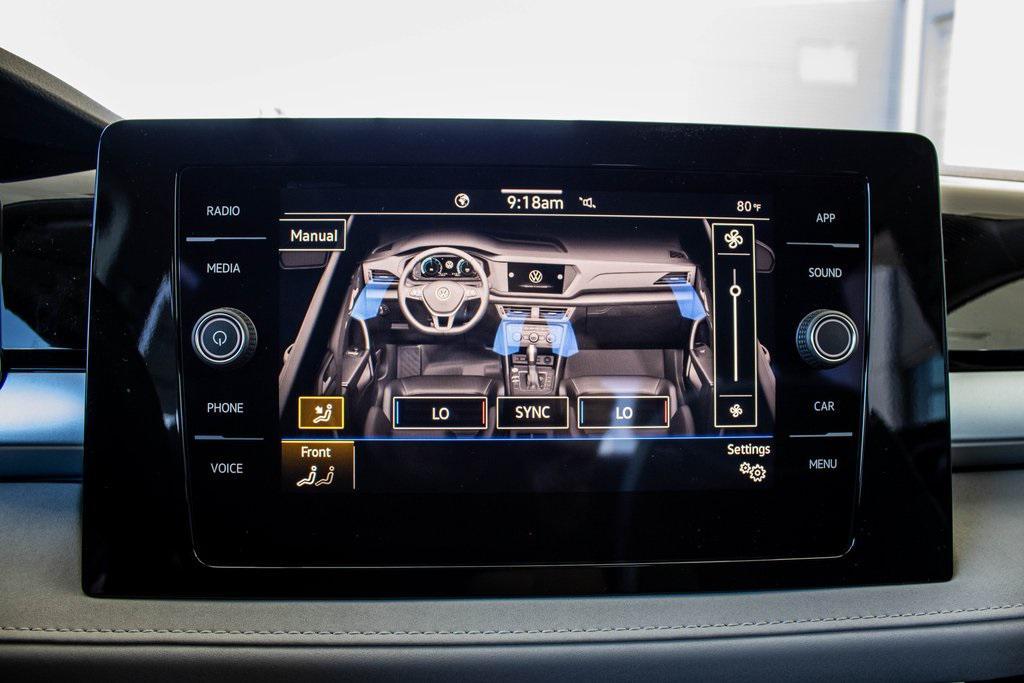 new 2025 Volkswagen Taos car, priced at $31,100