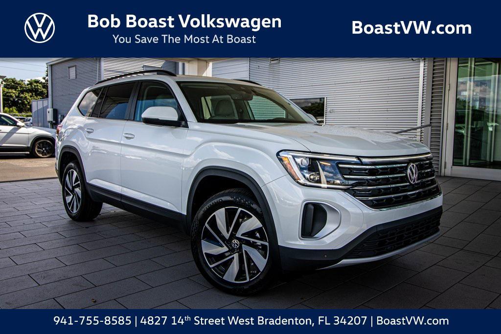 new 2026 Volkswagen Atlas car, priced at $45,637