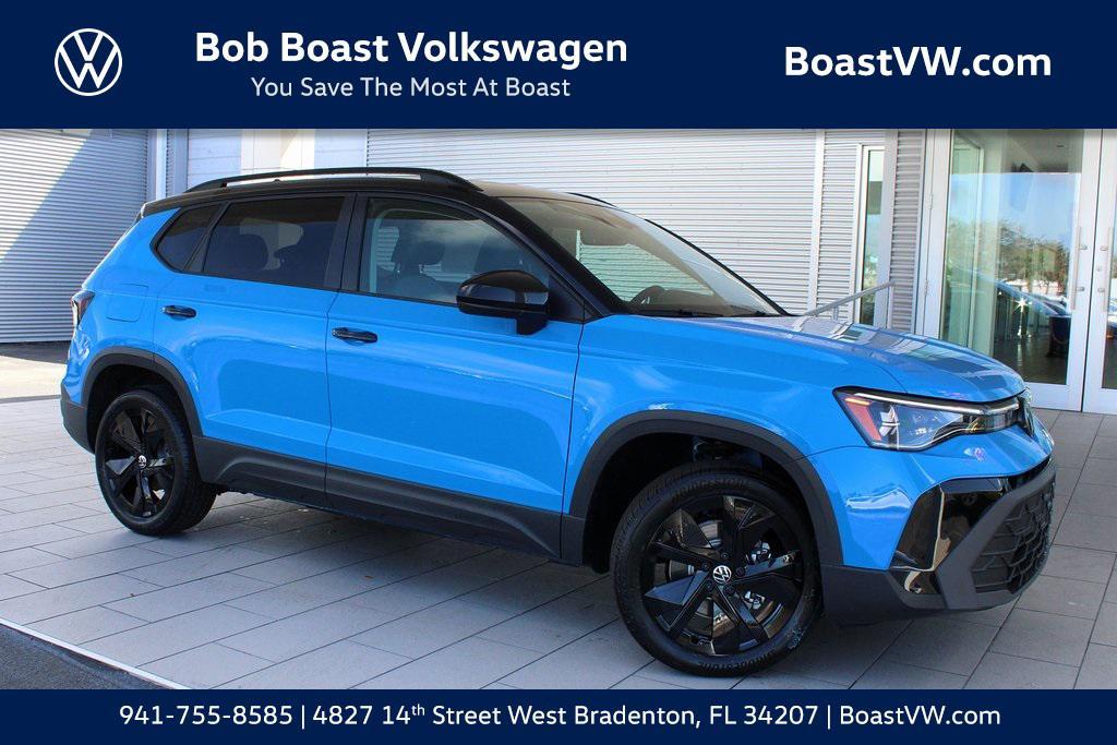 new 2025 Volkswagen Taos car, priced at $29,906