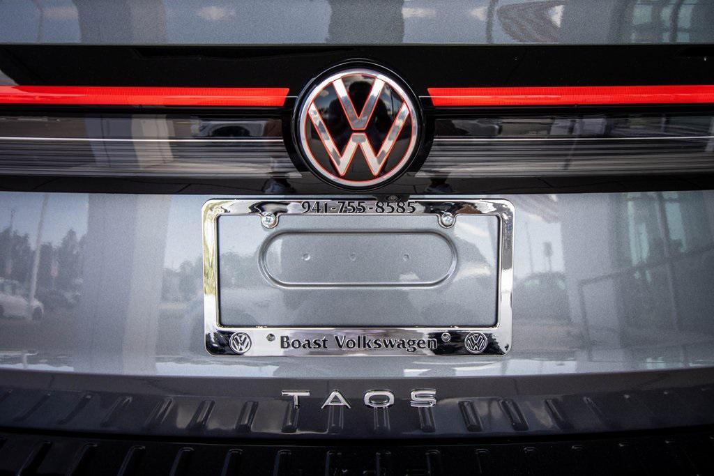 new 2025 Volkswagen Taos car, priced at $25,659