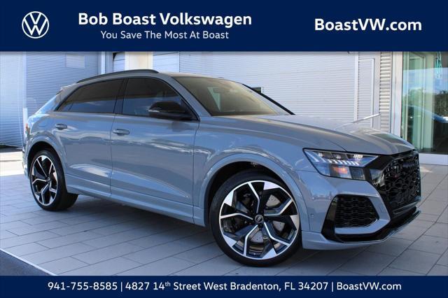 used 2024 Audi RS Q8 car, priced at $131,408