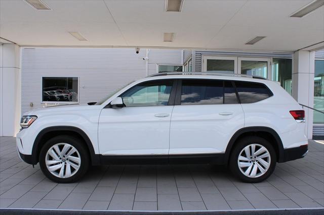 used 2021 Volkswagen Atlas car, priced at $29,765