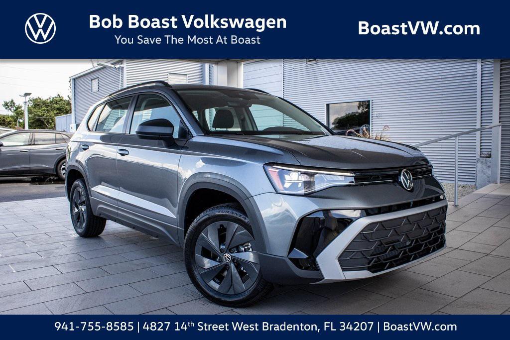 new 2025 Volkswagen Taos car, priced at $25,659