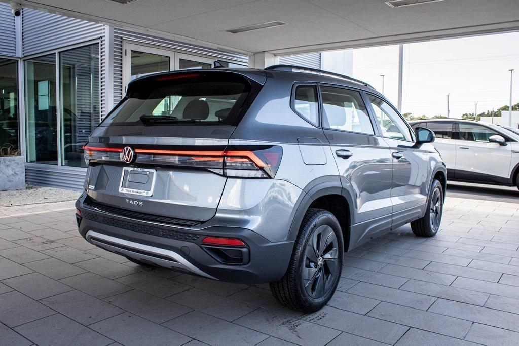 new 2025 Volkswagen Taos car, priced at $25,659