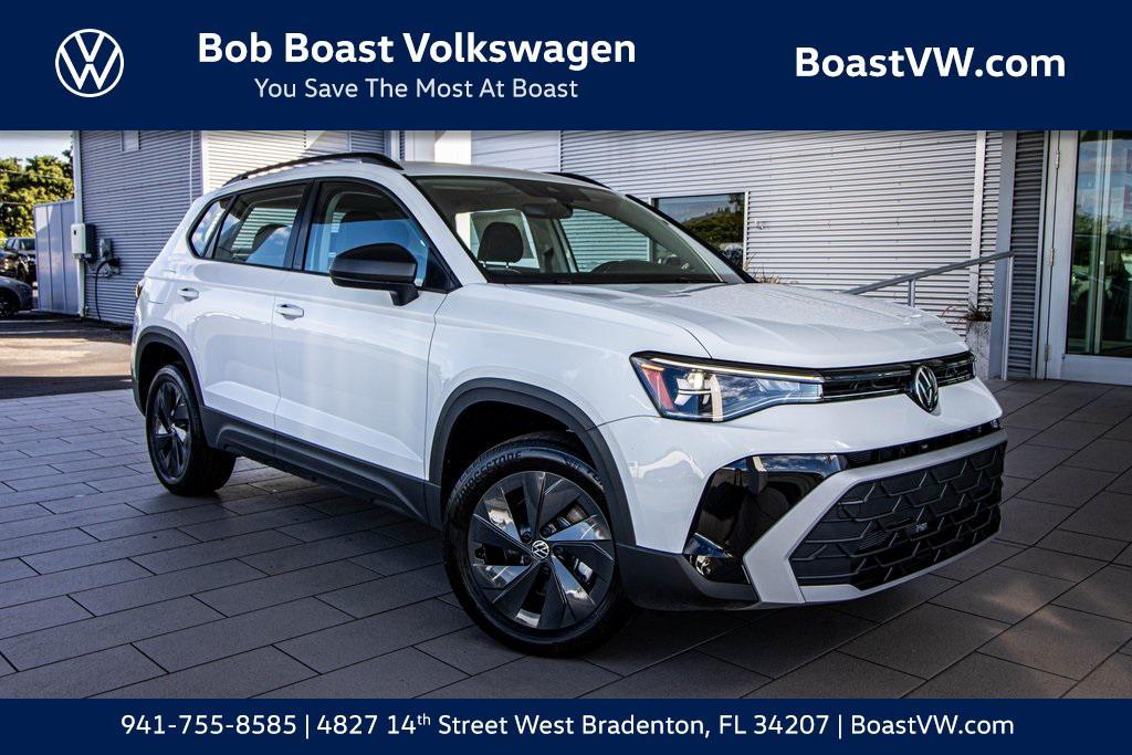 new 2025 Volkswagen Taos car, priced at $26,153