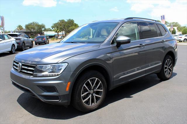 used 2021 Volkswagen Tiguan car, priced at $20,939