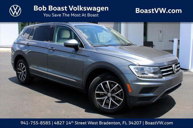 used 2021 Volkswagen Tiguan car, priced at $20,939