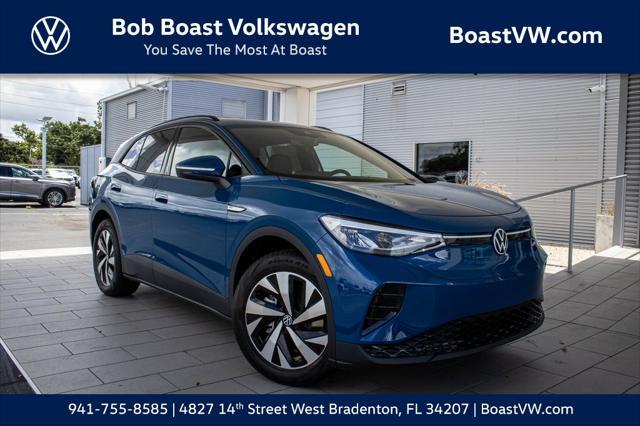 new 2025 Volkswagen ID.4 car, priced at $40,720