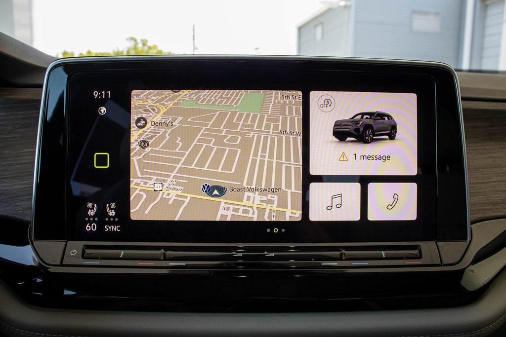 new 2025 Volkswagen Atlas car, priced at $50,668
