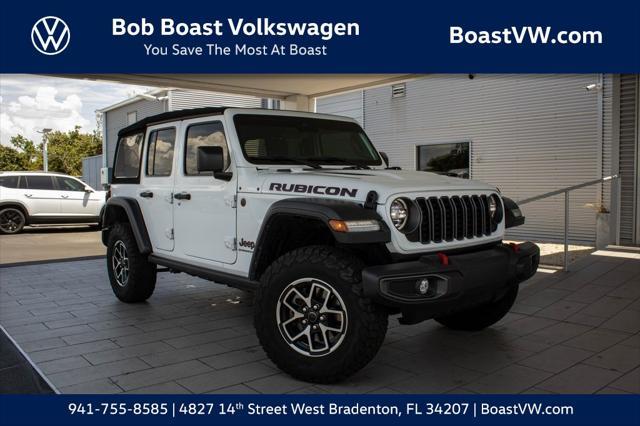 used 2024 Jeep Wrangler car, priced at $43,315