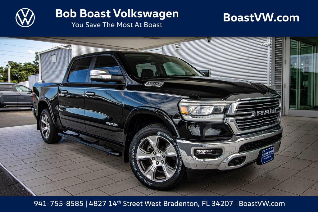 used 2021 Ram 1500 car, priced at $37,996