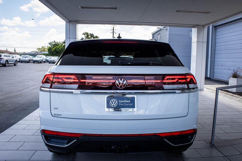 used 2024 Volkswagen Atlas Cross Sport car, priced at $36,399