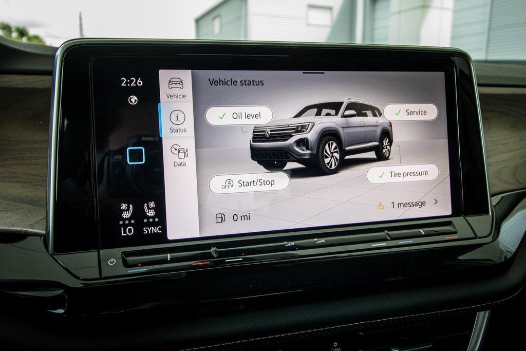 new 2026 Volkswagen Atlas car, priced at $46,149