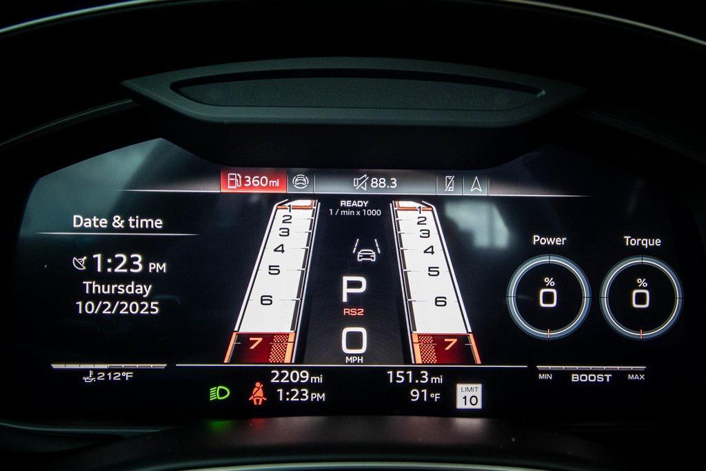 used 2025 Audi RS Q8 car, priced at $149,995