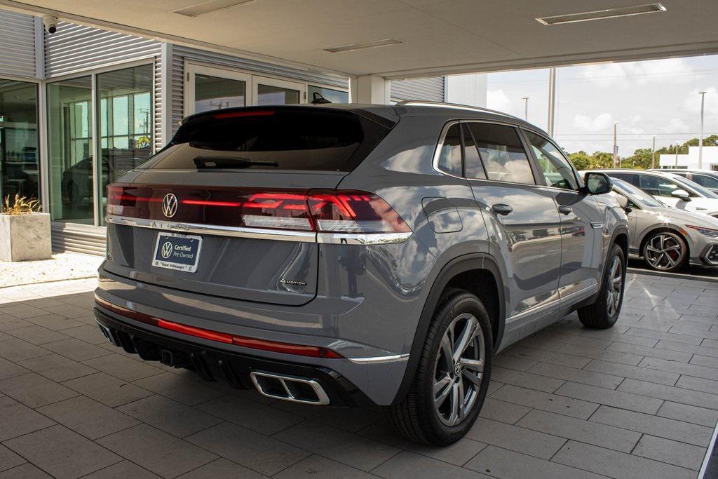 used 2024 Volkswagen Atlas Cross Sport car, priced at $38,521