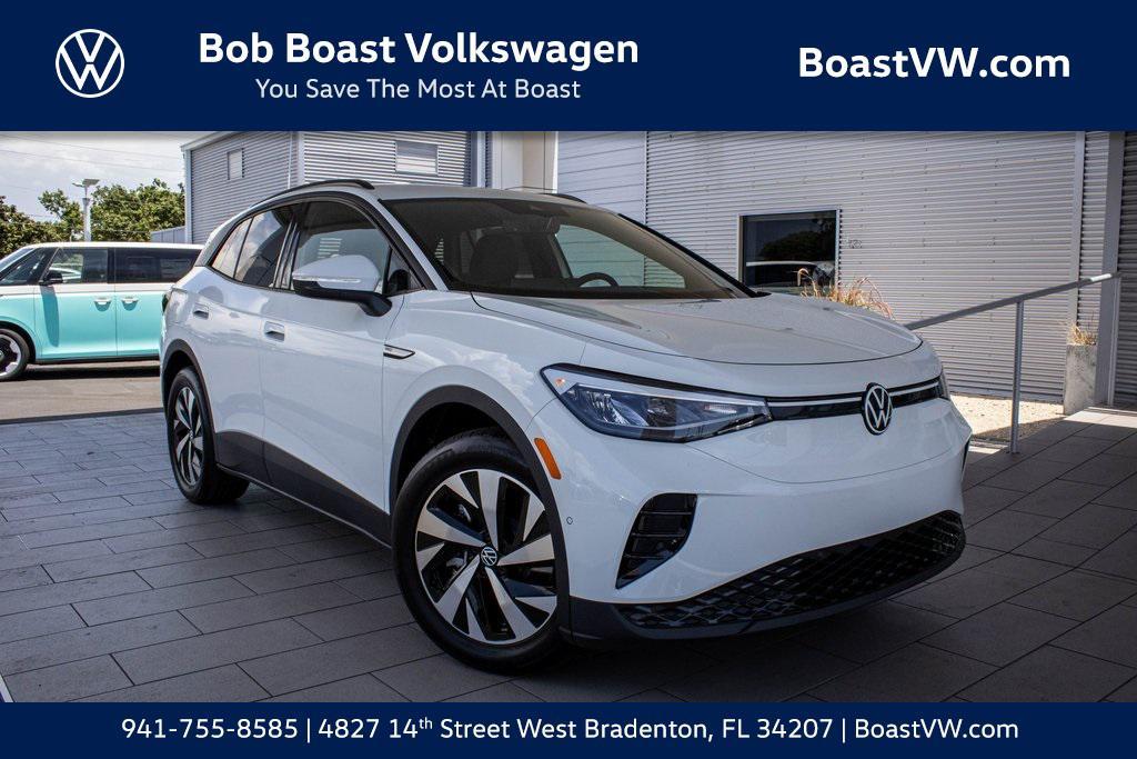 new 2025 Volkswagen ID.4 car, priced at $41,045
