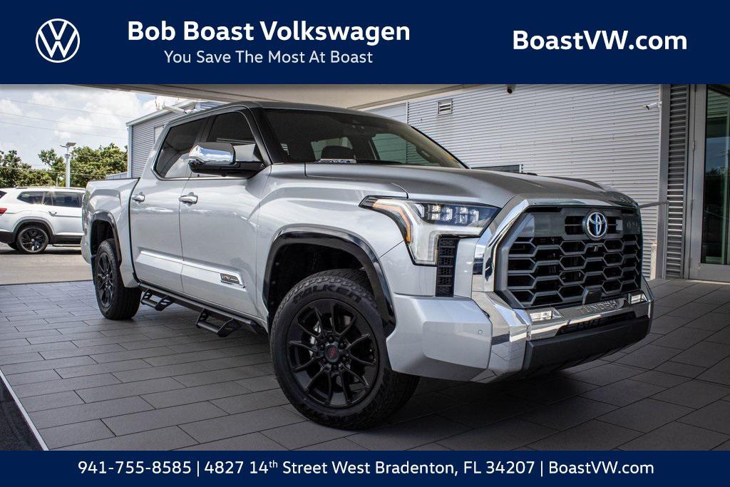 used 2024 Toyota Tundra Hybrid car, priced at $62,999