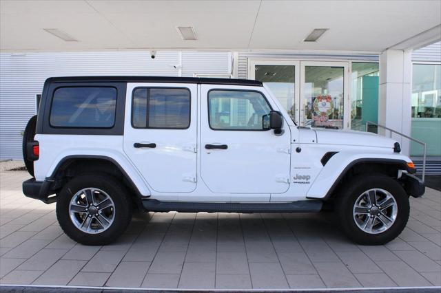 used 2020 Jeep Wrangler Unlimited car, priced at $23,937