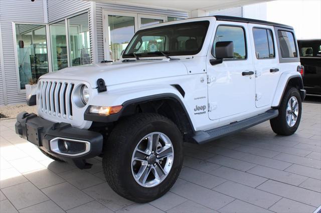 used 2020 Jeep Wrangler Unlimited car, priced at $26,536