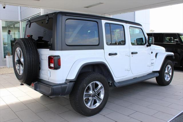 used 2020 Jeep Wrangler Unlimited car, priced at $23,937