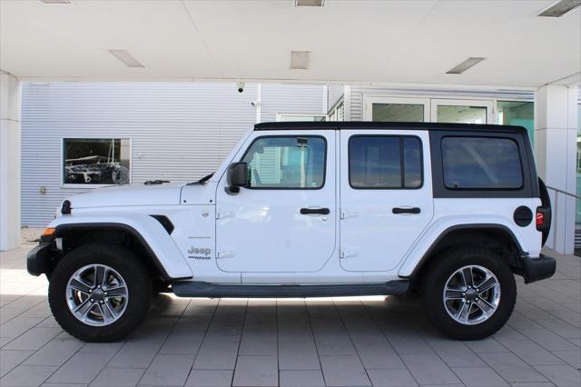 used 2020 Jeep Wrangler Unlimited car, priced at $26,536