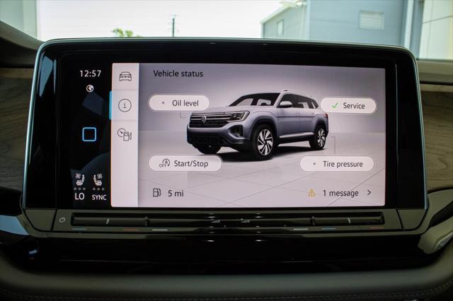 new 2025 Volkswagen Atlas car, priced at $42,325