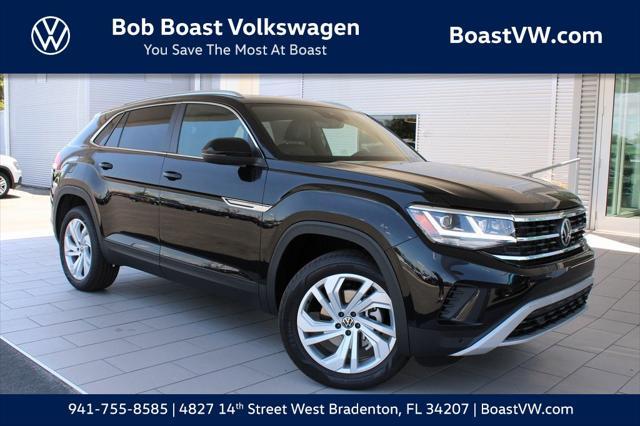 used 2021 Volkswagen Atlas Cross Sport car, priced at $28,861