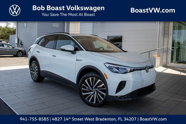 new 2025 Volkswagen ID.4 car, priced at $44,495