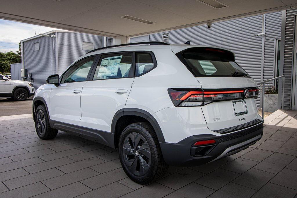 new 2025 Volkswagen Taos car, priced at $26,153