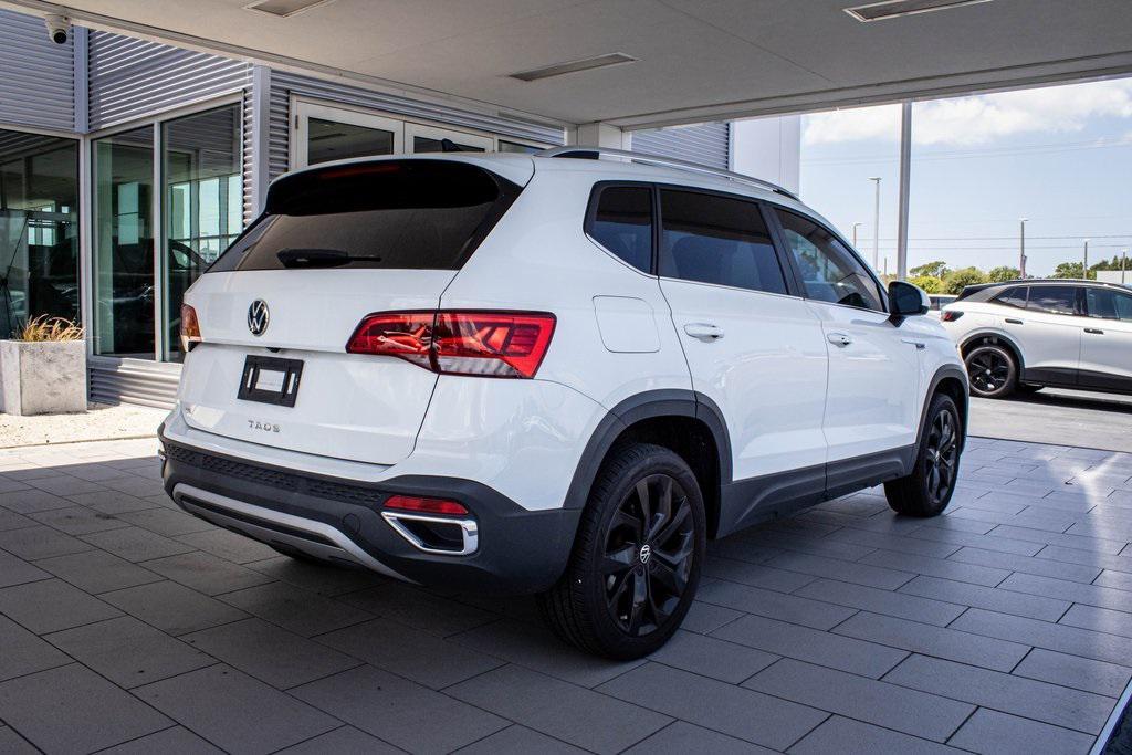 used 2023 Volkswagen Taos car, priced at $22,499