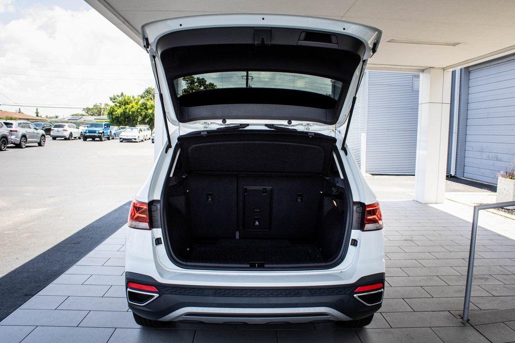 used 2023 Volkswagen Taos car, priced at $22,499