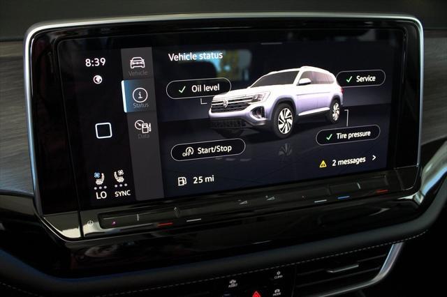 new 2025 Volkswagen Atlas car, priced at $52,105