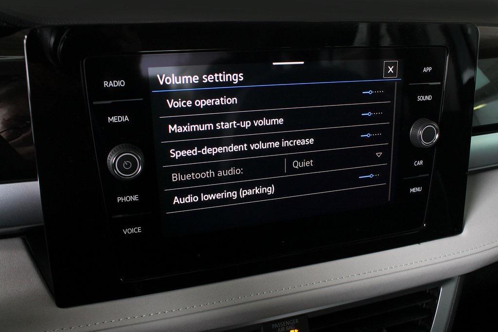 new 2025 Volkswagen Taos car, priced at $31,100