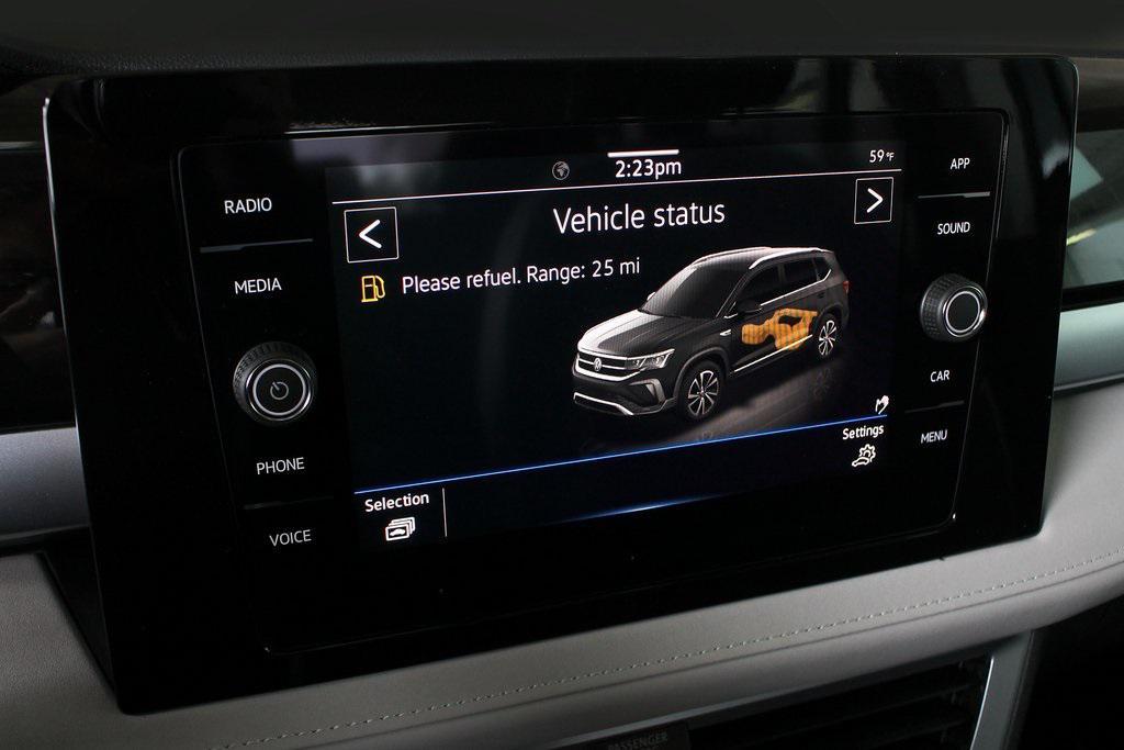new 2025 Volkswagen Taos car, priced at $31,100