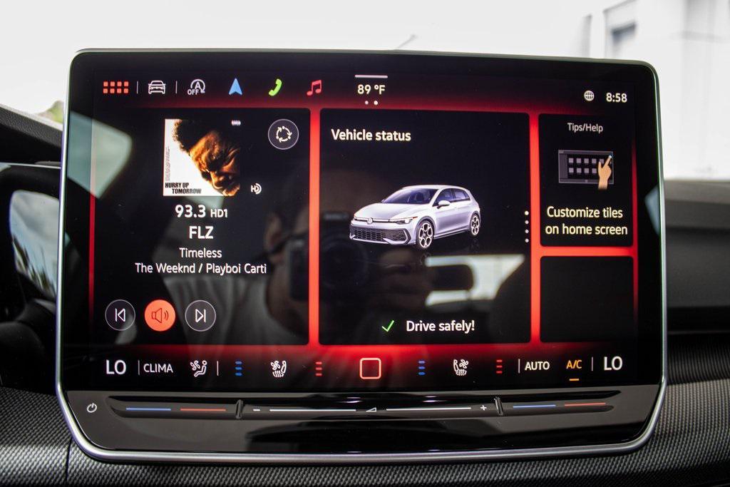 new 2025 Volkswagen Golf GTI car, priced at $41,486