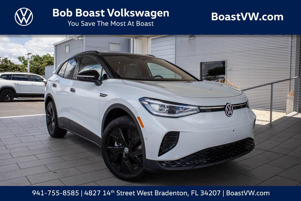 new 2025 Volkswagen ID.4 car, priced at $50,062