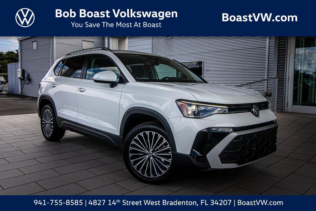 new 2025 Volkswagen Taos car, priced at $27,771