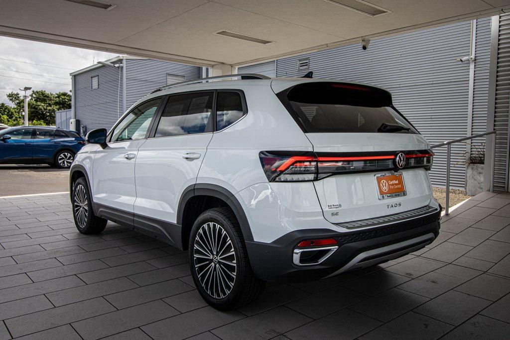 used 2025 Volkswagen Taos car, priced at $25,995