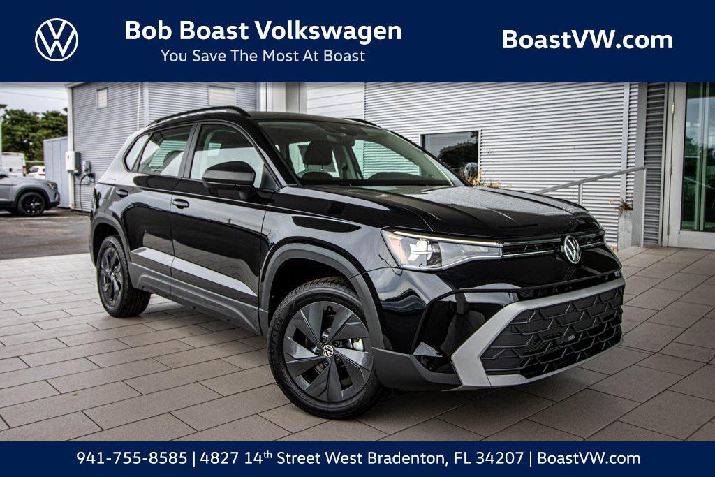 new 2025 Volkswagen Taos car, priced at $26,153