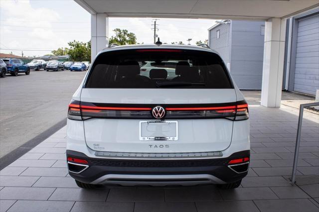 new 2025 Volkswagen Taos car, priced at $30,323