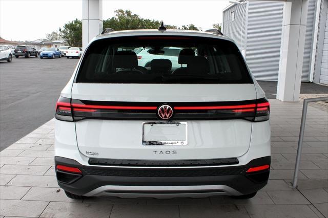 new 2025 Volkswagen Taos car, priced at $25,415