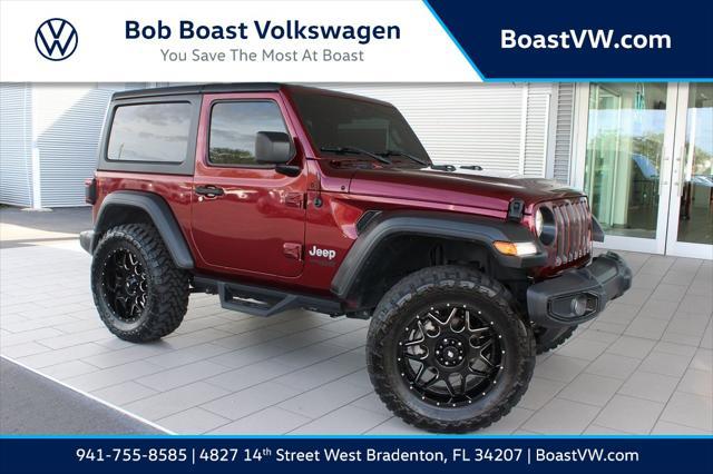 used 2021 Jeep Wrangler car, priced at $28,999