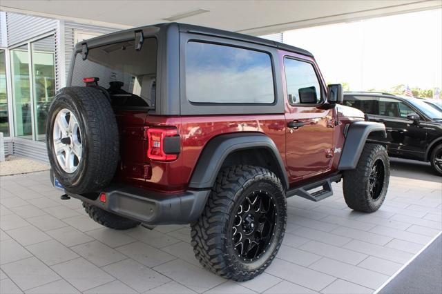 used 2021 Jeep Wrangler car, priced at $28,999