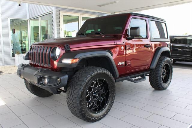 used 2021 Jeep Wrangler car, priced at $28,999