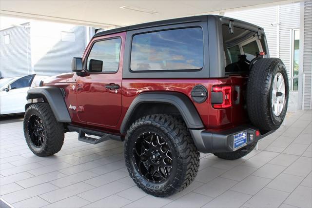 used 2021 Jeep Wrangler car, priced at $28,999