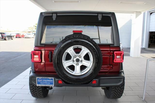 used 2021 Jeep Wrangler car, priced at $28,999